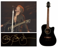 Jon Bon Jovi Stage Played & Signed Acoustic-Electric Guitar